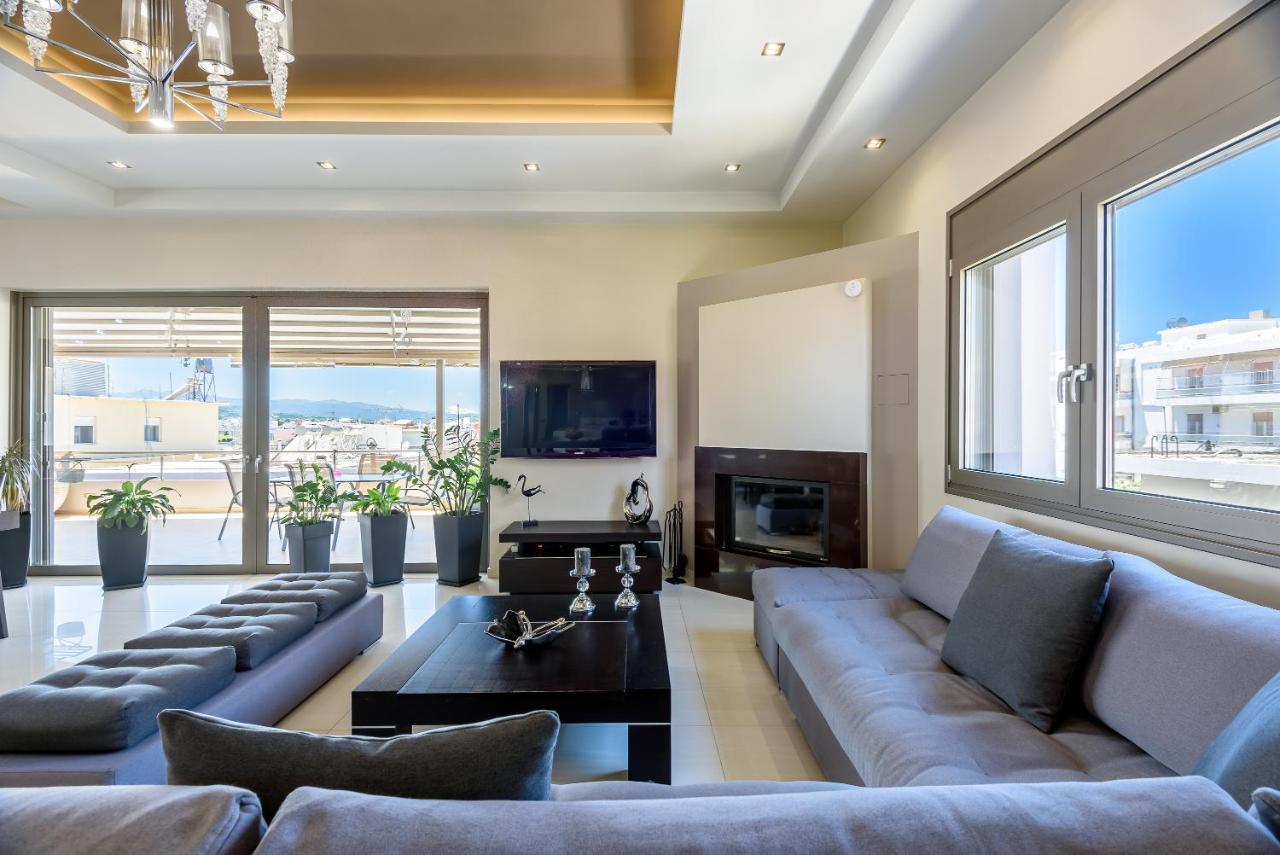 Luxury Villa In City Center With Rooftop Swimming Pool خانيا المظهر الخارجي الصورة
