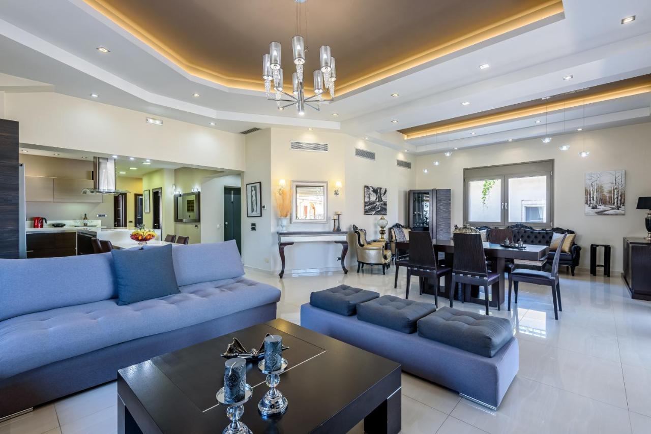 Luxury Villa In City Center With Rooftop Swimming Pool خانيا المظهر الخارجي الصورة